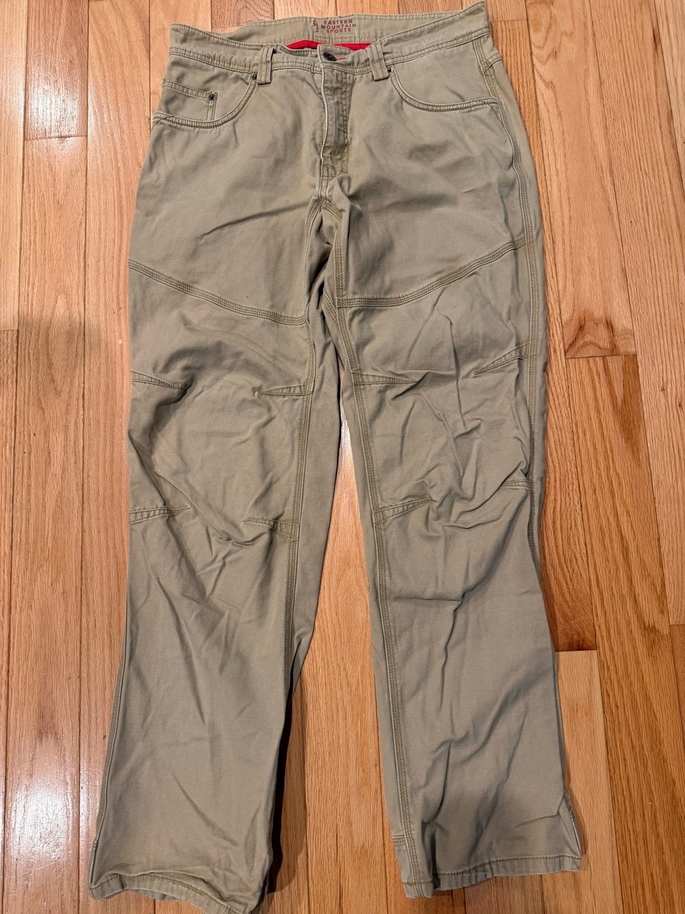 Eastern Mountain Sports Men's Chinos in Tan Workwear Style
